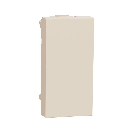 NU986544 Заглушка, 1 модуль, бежева, New Unica, Schneider Electric
