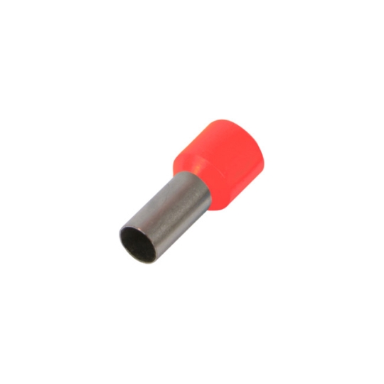 s3036029 Ізольований наконечник втулковий e.terminal.stand.е2508.red, 2,5мм червоний ENEXT (100шт.)