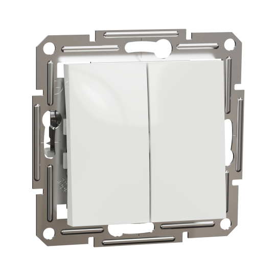EPH0370121 Вимикач 2кл., білий, ASFORA, Schneider Electric