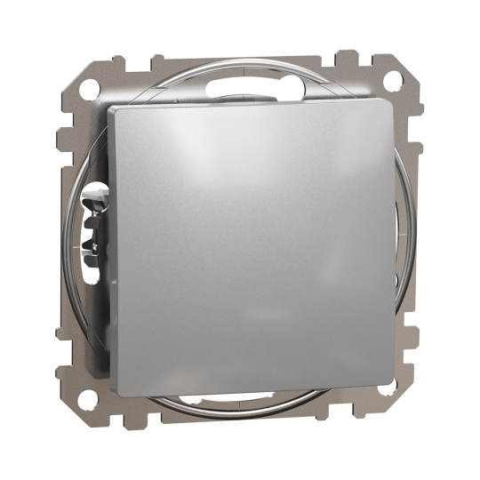 SDD113106 Вимикач 1кл. прохідний, алюміній, Sedna Design, Schneider Electric