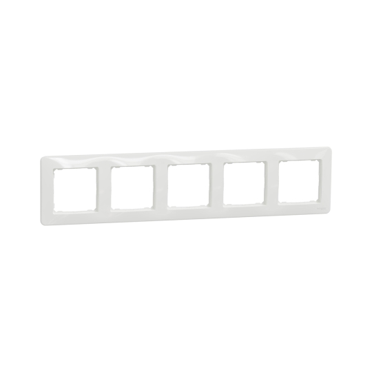 SDD311805 Рамка п'ятимісна, біла, Sedna Design, Schneider Electric