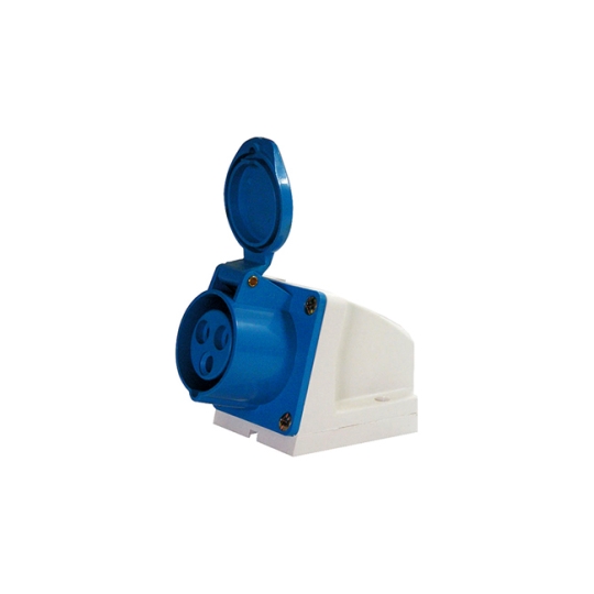 p012001 Силова розетка стаціонарна 3р, 16А, IP44, e.socket.pro.3.16, E.Next