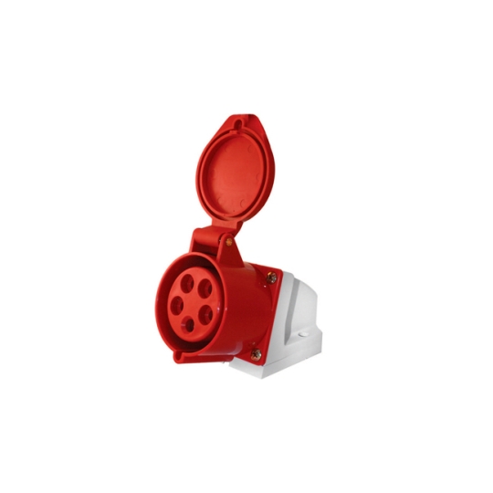 p012007 Силова розетка стаціонарна 5р, 16А, IP44, e.socket.pro.5.16, E.Next