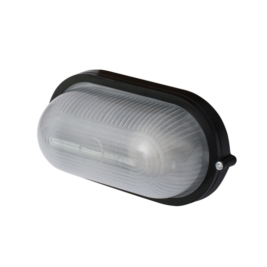 l002007 Світильник e.light.1401.1.60.27.black 60W, овал, чорний ENEXT