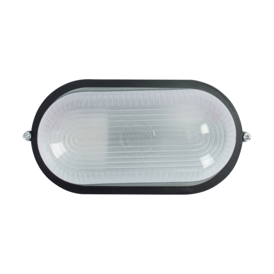 l002007 Світильник e.light.1401.1.60.27.black 60W, овал, чорний ENEXT