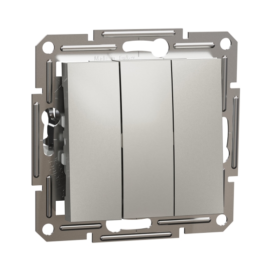 EPH2100169 Вимикач 3кл., бронза, ASFORA, Schneider Electric