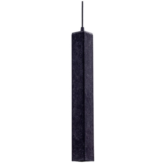 Підвісний світильник 1xE27 чорний Chime Q P50-400 Moire Black Atmolight
