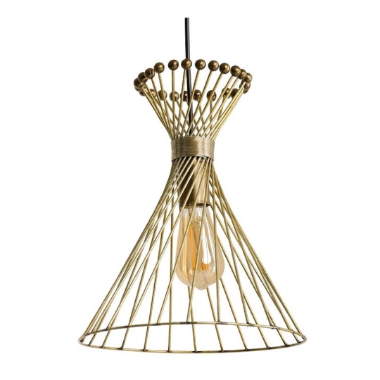 Підвісний світильник 1xE27 античне золото Siena P290 AnticGold Atmolight