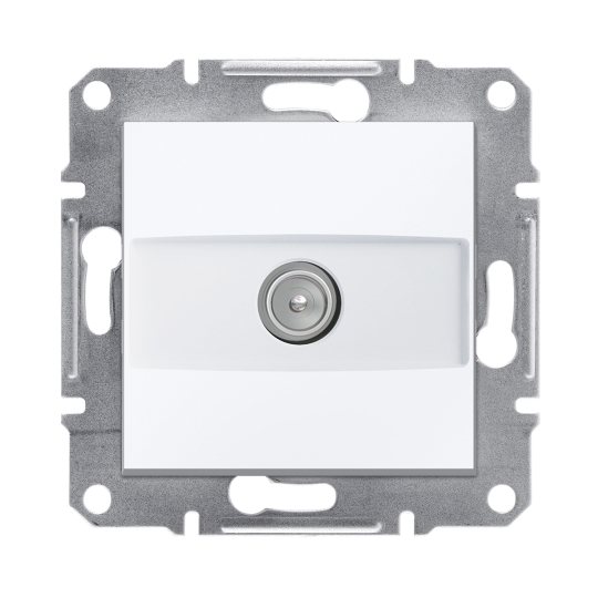 EPH3270121 Розетка TV кінцева 1 дБ, біла, ASFORA, Schneider Electric