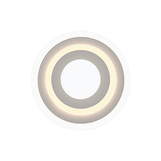 200070 Світильник стельовий LED 22W, 4500K, круг, білий, НББ STELLAR Violux