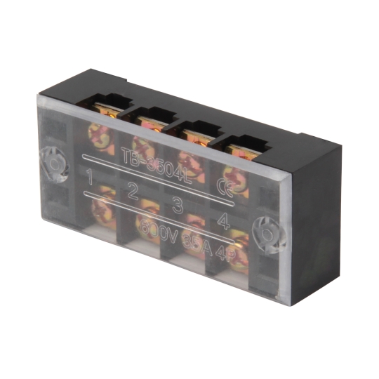 p056012 Клемна колодка захищена e.tc.protect.35.4, 35А, 4 полюса, E.Next