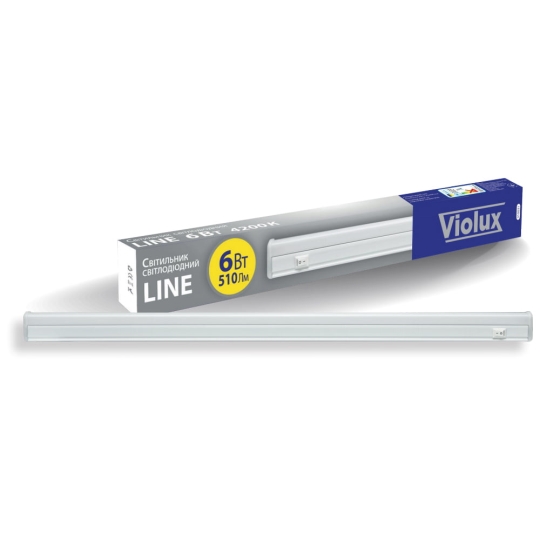 310051 Світильник лінійний 16Вт, 4200K, 900мм, з вимикачем LED LINE Violux