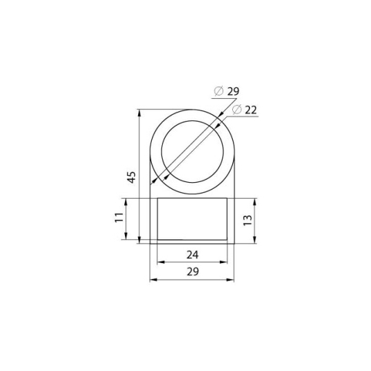 p0810144 Тримач маркування e.mb.a Enext