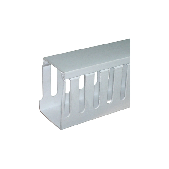 s13033008 Короб перфорований 40х50мм, 2м, сірий, e.trunking.perf.stand.40.50, E.Next (ціна за 1м)