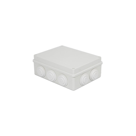 p016012 Коробка розподільча зовнішня 200х200х80мм, біла, e.db.pro.200.200.80, E.Next