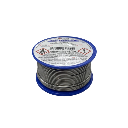 Sn60Pb40 Припій 1,5мм, 250г катушка, з флюсом