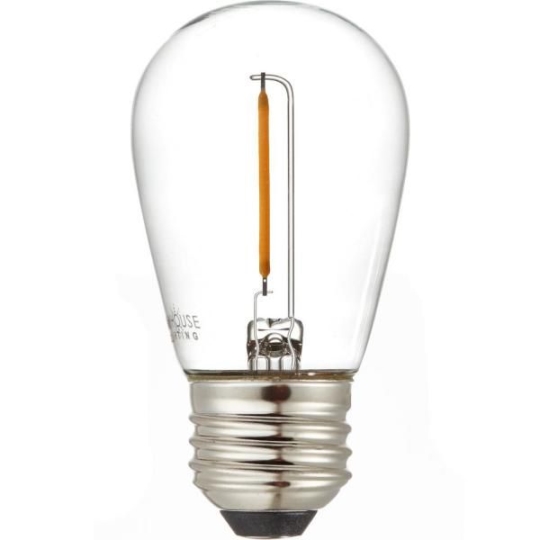 Лампа світлодіодна S14 1W E27 230V LEMANSO прозора димерна