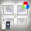 Світильник LED smart 120W, 30K-65K RGB, з пультом, білий LOOK WHITE Luminaria
