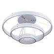 Світильник LED smart 170W, 30K-65K, з пультом, біла GRAVITACIA VOLNA Luminaria