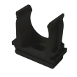 Кріплення для гофрованої труби 20мм, Чорне, Wave (50шт/уп)