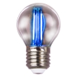 Лампа світлодіодна FILAMENT G45 2W E27 VELMAX синя
