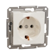 EPH2970123 Розетка з з.к., кремова, ASFORA, Schneider Electric