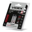 Акумуляторні батарейки HR03/AAA, 1000mAh, double blister, Videx (уп./2шт.)
