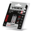 Акумуляторні батарейки HR03/AAA, 800mAh, double blister, Videx (уп./2шт.)
