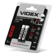 Акумуляторні батарейки HR03/AAA, 600mAh, double blister, Videx (уп./2шт.)