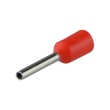 A0060010044 Ізольований наконечник втулковий АСКО HT 0.5-0.8 червоний (уп./100шт.)