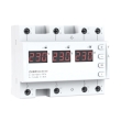 Реле контролю напруги 3ф, 50А, D6-50 red, з термозахистом, ZUBR