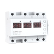 Реле контролю напруги 3ф, 63А, D6-63 red, з термозахистом, ZUBR