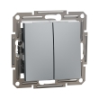 EPH0300162 Вимикач 2кл., сталь, ASFORA, Schneider Electric