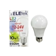 Лампа LED низьковольтова МО-12-24В, AC/DC, 10Вт, Е27, 6500К, TELEtek