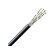 U/UTP 4х2х24AWG Вита пара зовнішня 4х2х0,51мм, Cat5E, мідна, чорна, ЗЗКМ