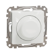 SDD111502 Світлорегулятор (димер) поворотний для LED ламп, білий, Sedna Design, Schneider Electric