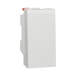 NU310318 Вимикач 1кл. прохідний, 1 модуль, білий, New Unica, Schneider Electric
