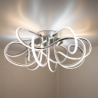 Світильник LED smart 80W, 30K-65K, з пультом, хром LIANA MUSE Luminaria