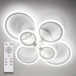 Світильник LED smart 132W, 30K-65K, з пультом, білий EUROPA Luminaria