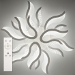 Світильник LED smart 165W, 30K-65K, з пультом, білий PARMA Luminaria