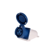 p012003 Силова розетка стаціонарна 3р, 63А, IP67, e.socket.pro.3.63, E.Next