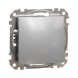 SDD113111 Кнопка 1кл., алюміній, Sedna Design, Schneider Electric