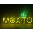 Неонова вивіска "Мохіто", кольорова, 500х175мм