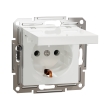 EPH3170121 Розетка з з.к. з кришкою, біла, ASFORA, Schneider Electric