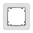 SDD360801 Рамка одномісна, біле скло, Sedna Elements, Schneider Electric