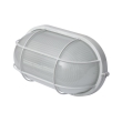 l002029 Світильник e.light.1403.1.100.27.white 100W, овал, білий з решіткою ENEXT