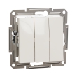 EPH2170123 Вимикач 3кл., кремовий, ASFORA, Schneider Electric