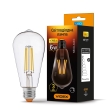 Лампа світлодіодна LD FILAMENT ST64FD 6W E27 VIDEX диммерна
