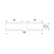 s4042008 Гільза алюмінієва кабельна з'єднувальна 185 мм², e.tube.stand.gl.185, E.Next