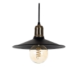 Підвісний світильник 1xE27 чорний Chicago P260 Black  Atmolight
